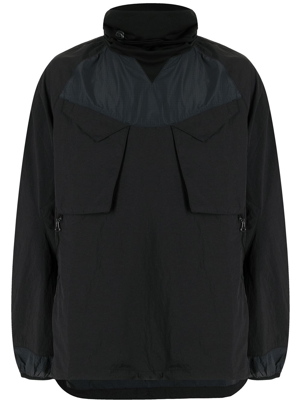 Pullover Funnel-Neck Jacket