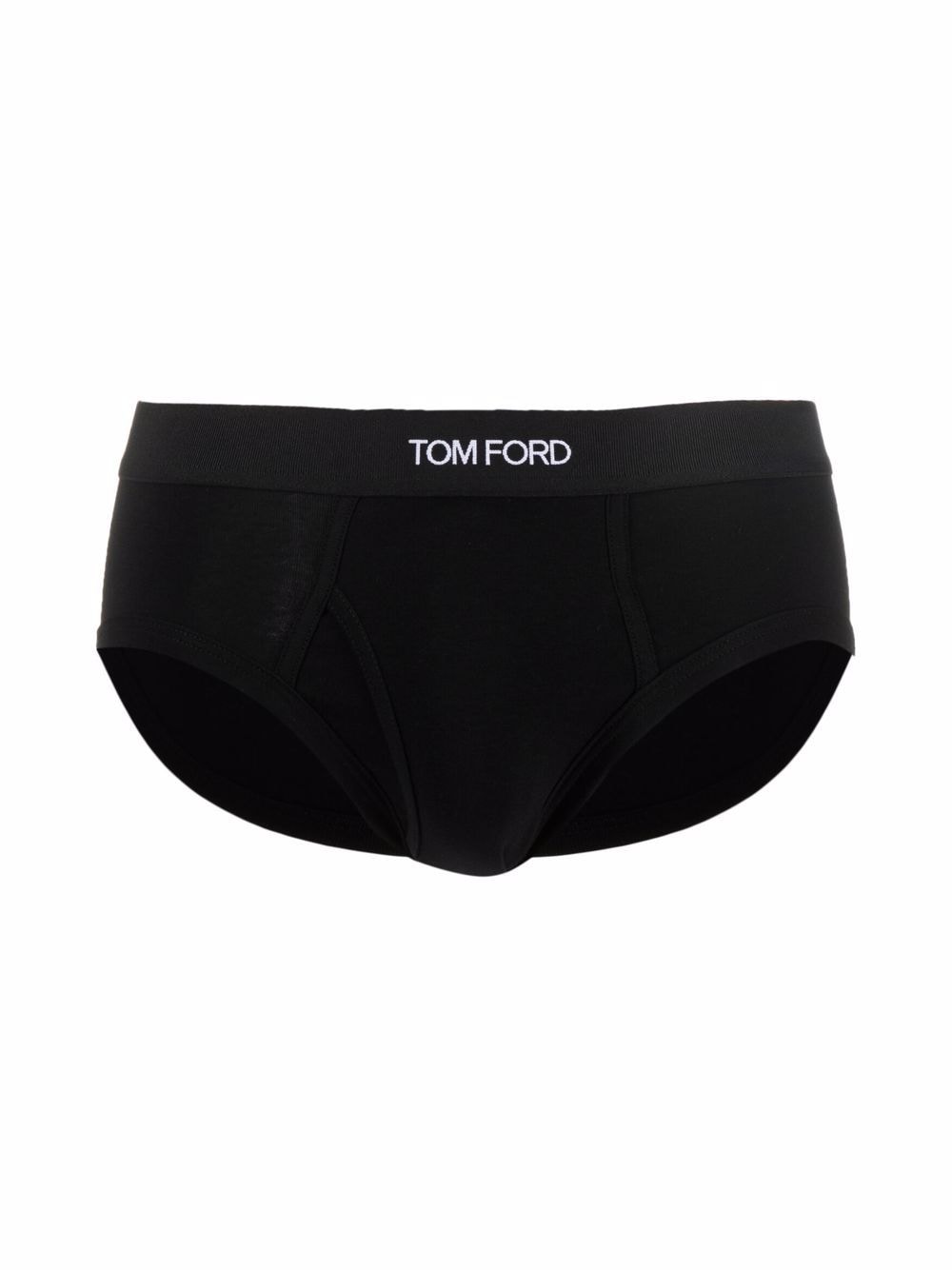 Two-Pack Logo-Waistband Briefs