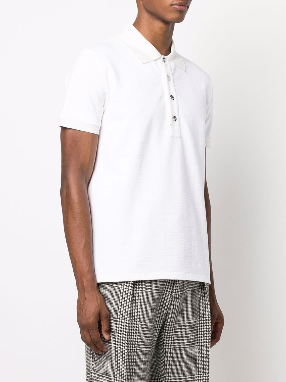 Embossed Pb-Monogram Polo Shirt