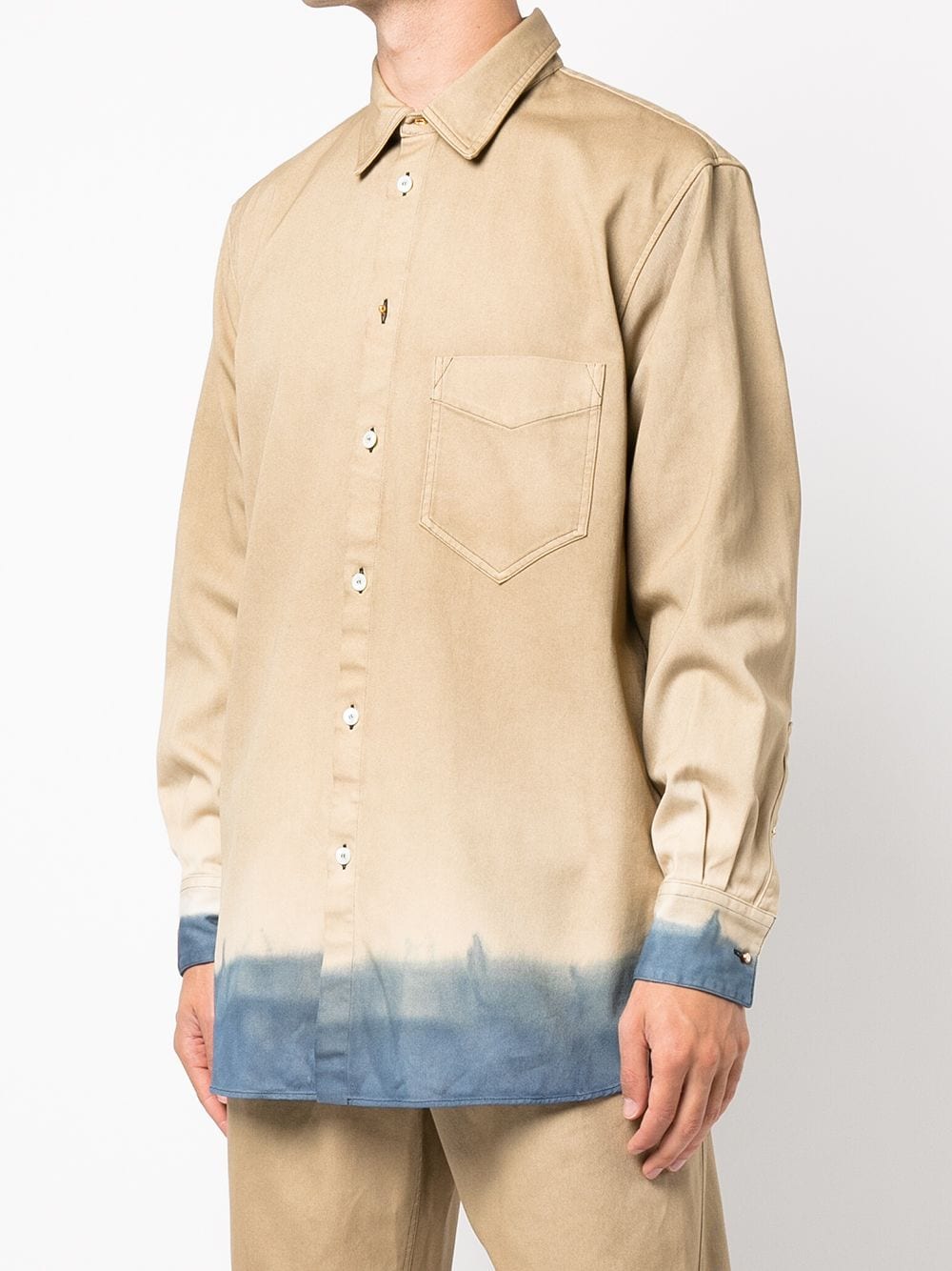 Thierry Tie-Dye Hem Shirt