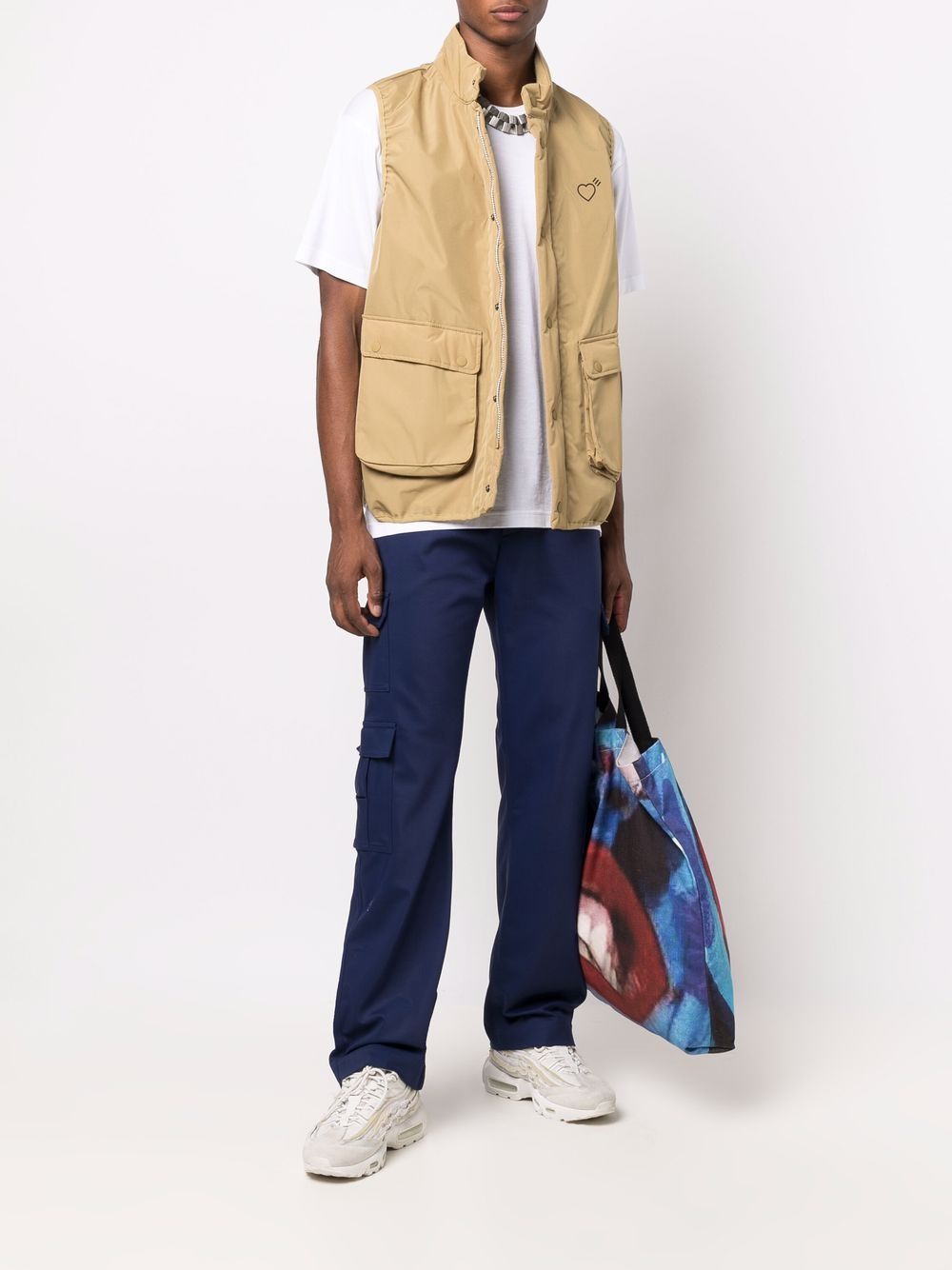 Straight-Leg Cargo Trousers