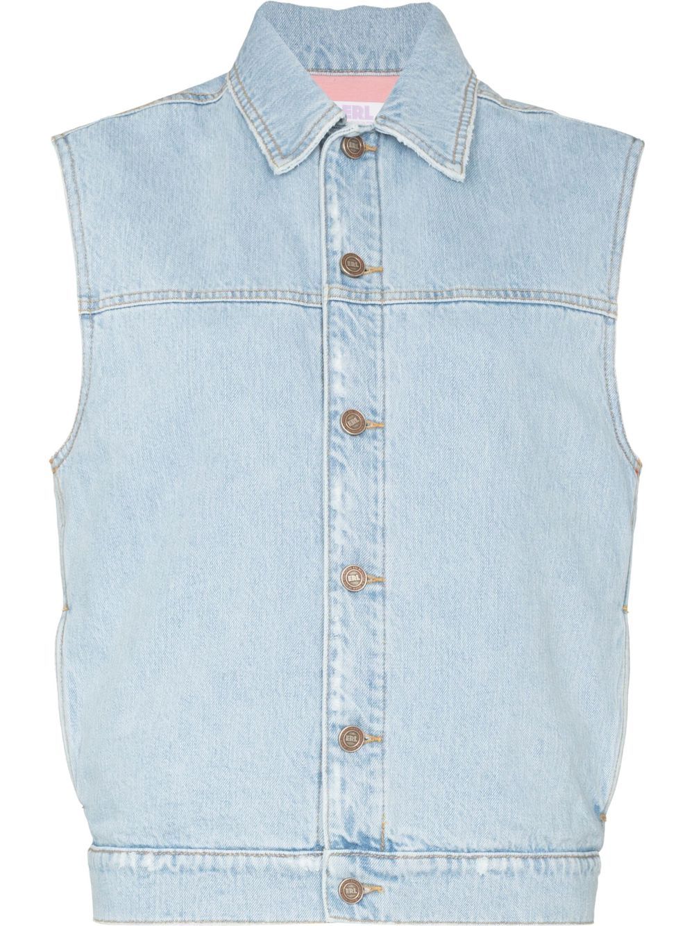 Sleeveless Denim Jacket