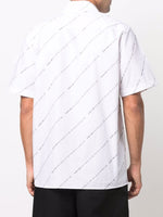 Logo-Print Cotton Shirt