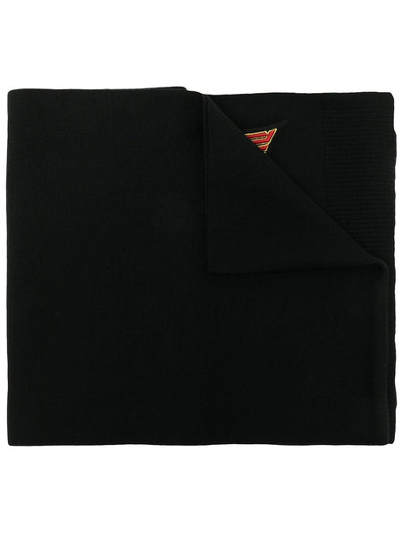 Embroidered-Logo Scarf
