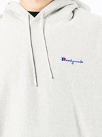 Embroidered Logo Long-Sleeve Hoodie