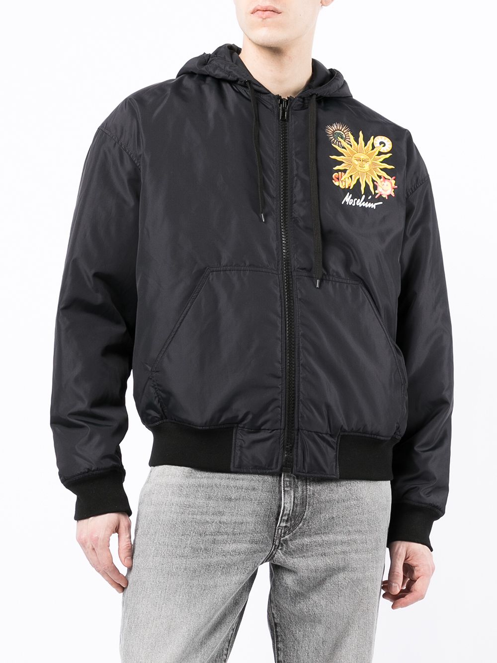 Sun-Print Puffer Jacket