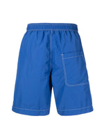 Contrast-Stitched Shorts