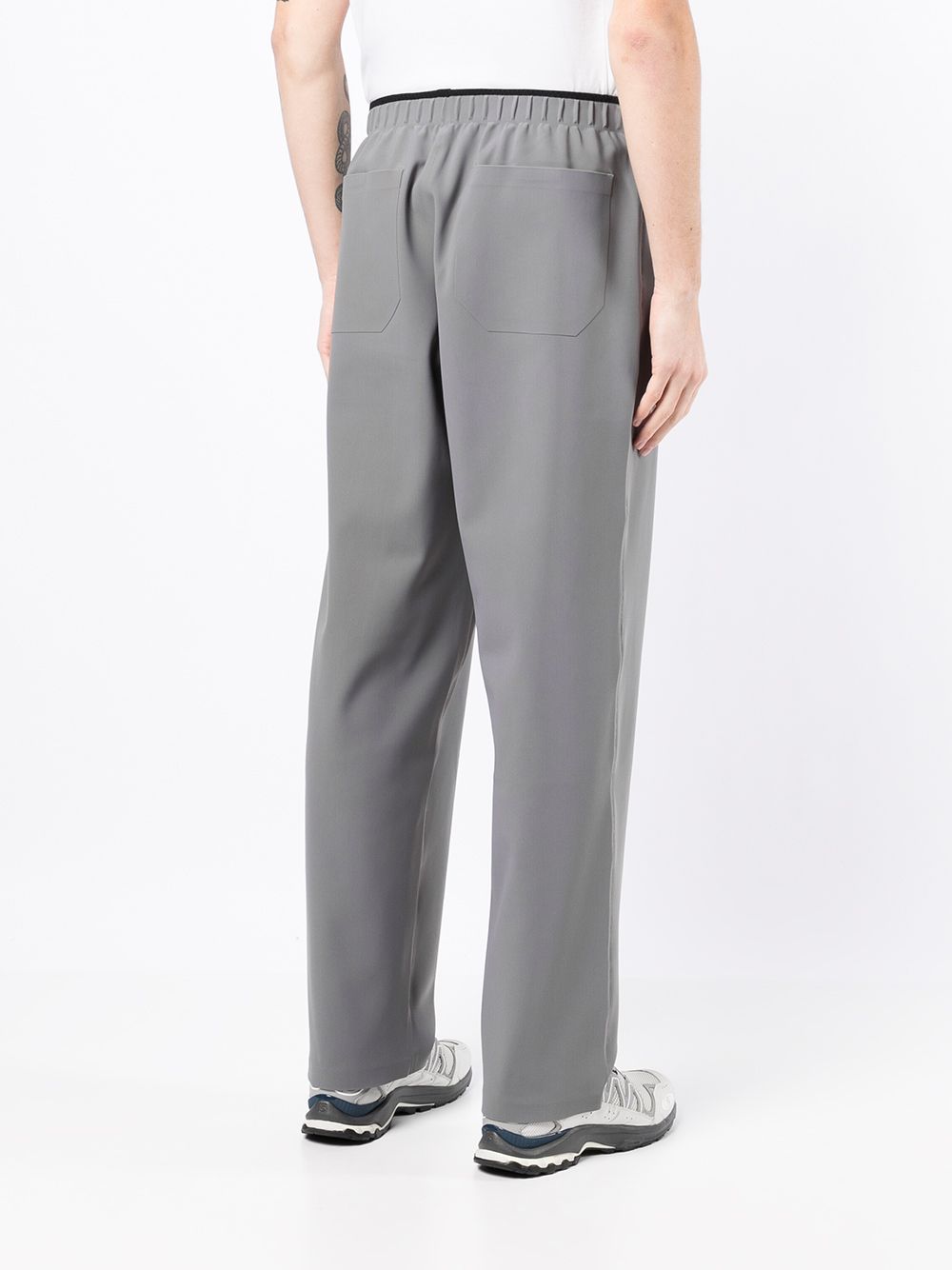 Elasticated-Waist Trousers