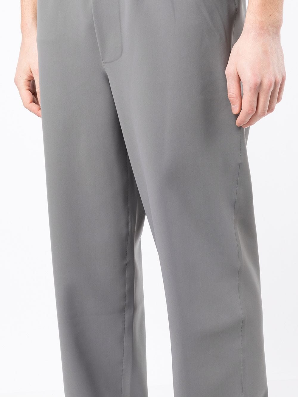 Elasticated-Waist Trousers