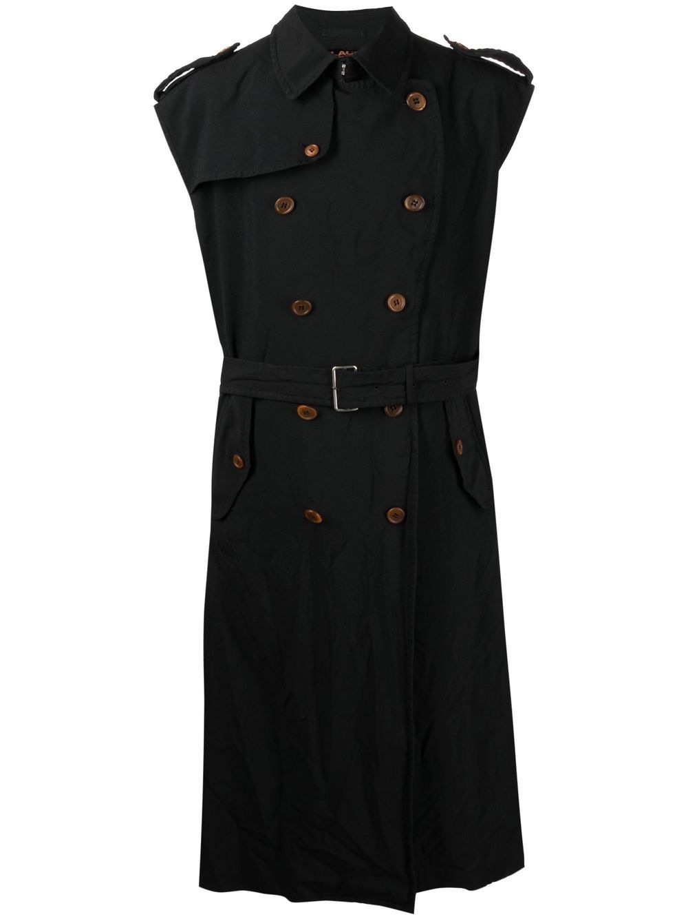 Sleeveless Trench Coat