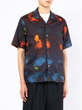 Dyed Effect Cotton Shirt