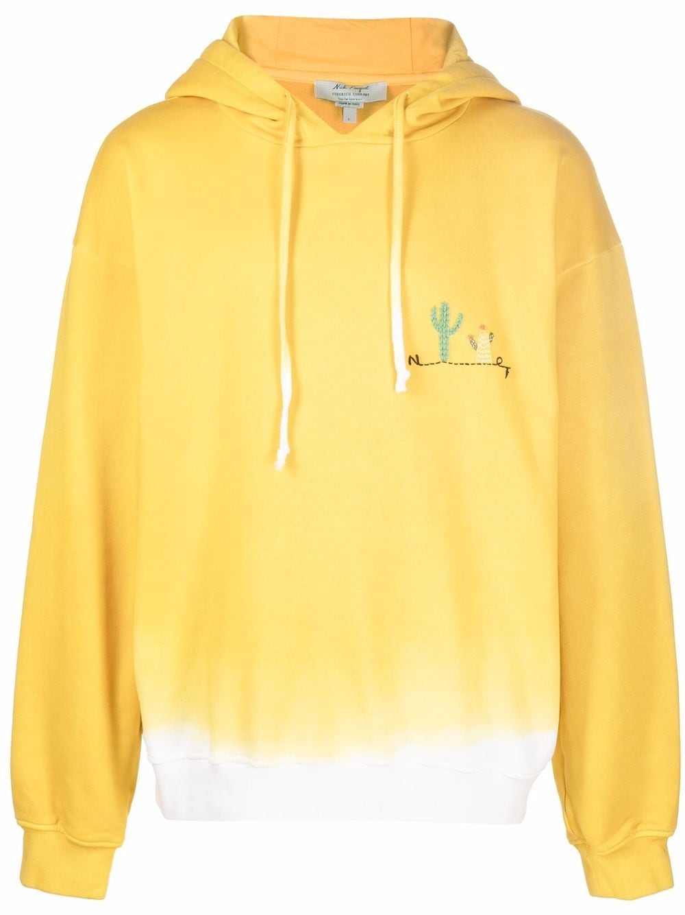 Embroidered-Design Hoodie