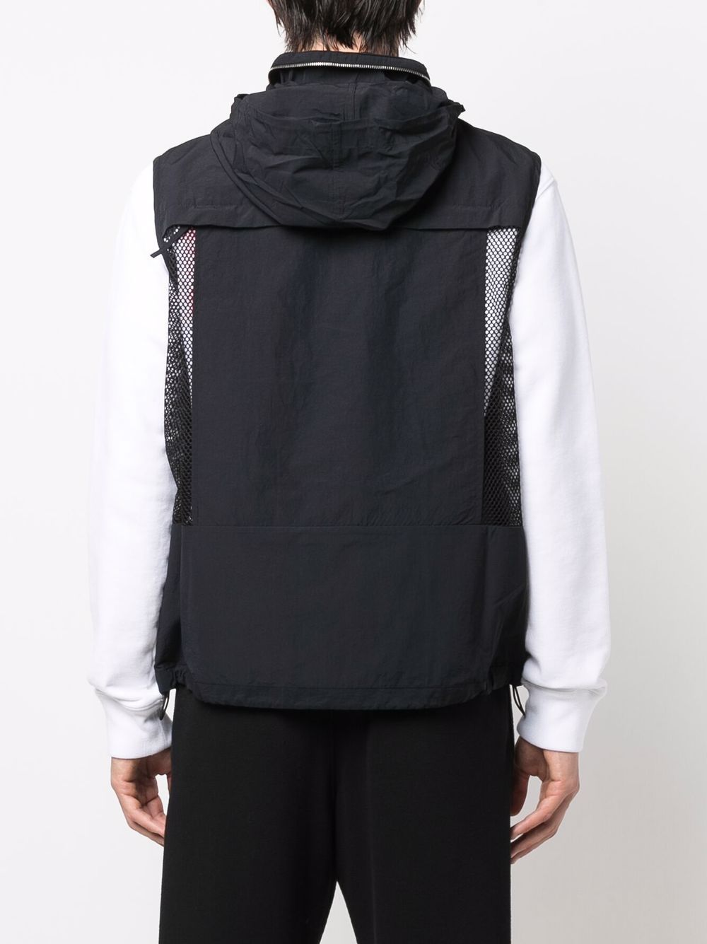 Mesh-Panel Gilet Jacket