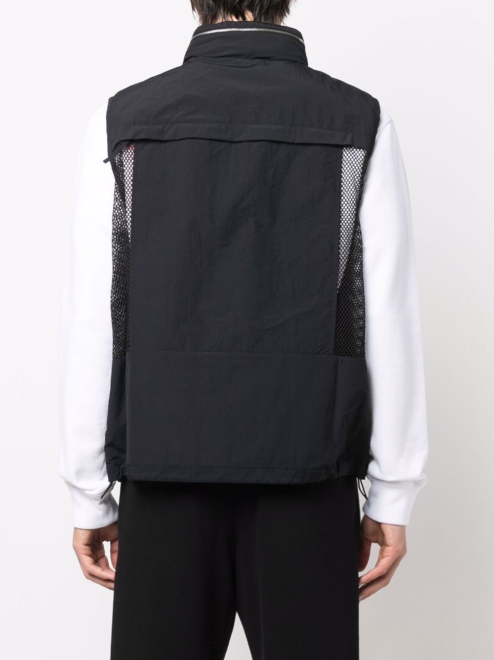 Mesh-Panel Gilet Jacket