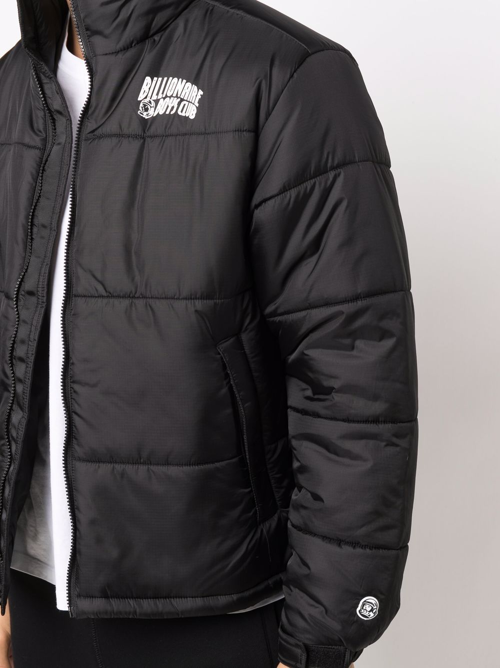 Logo-Print Padded Jacket