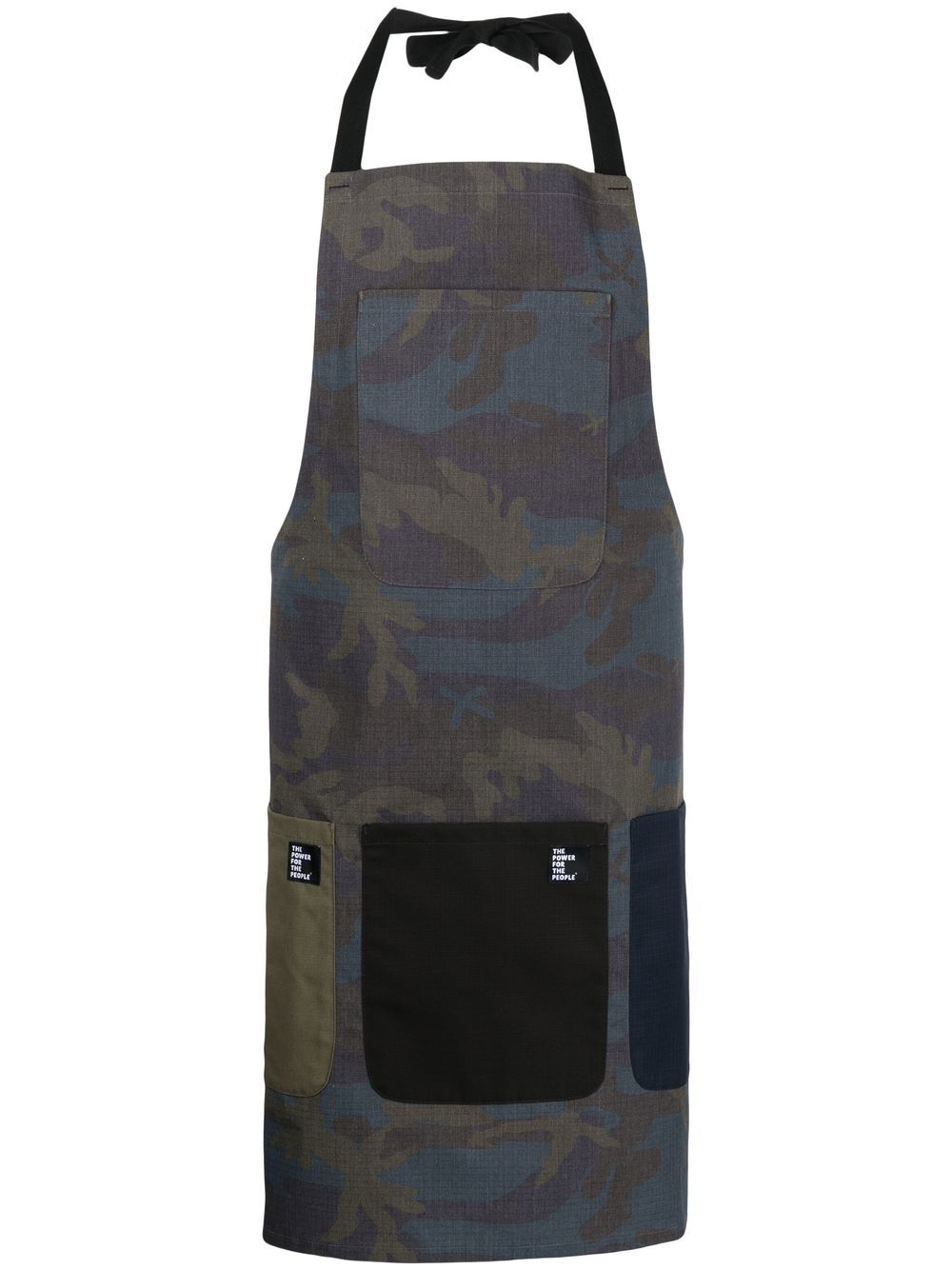 Multiple-Pocket Detail Apron