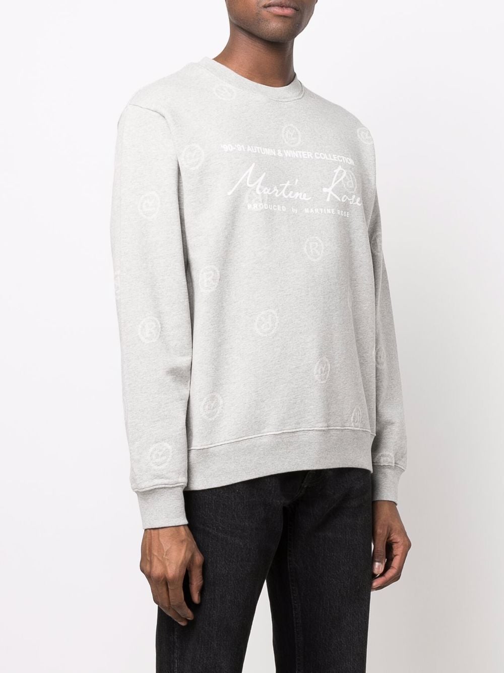 Logo-Print Crew-Neck Sweatshirt