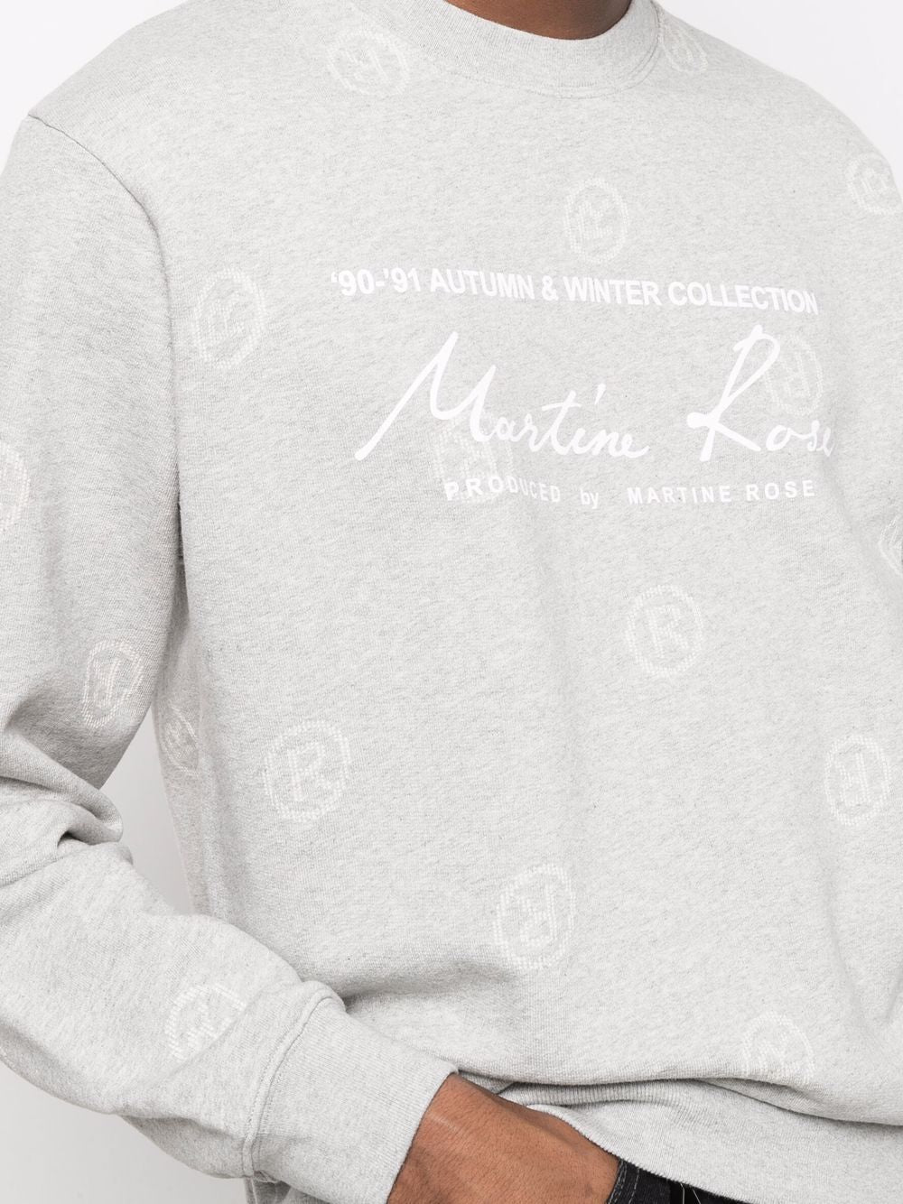 Logo-Print Crew-Neck Sweatshirt