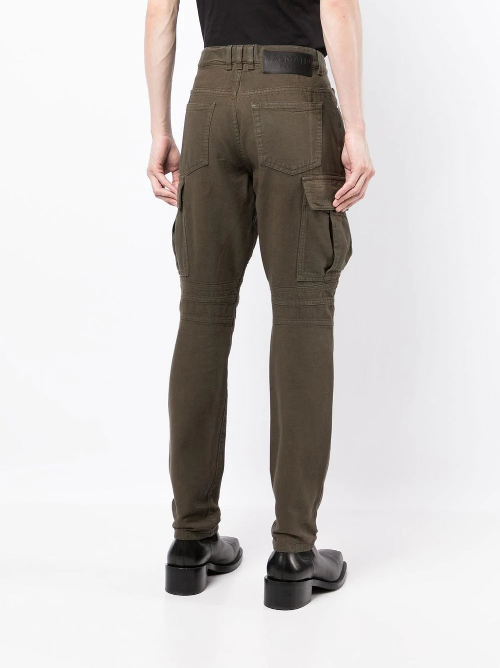 Zip-Detail Trousers