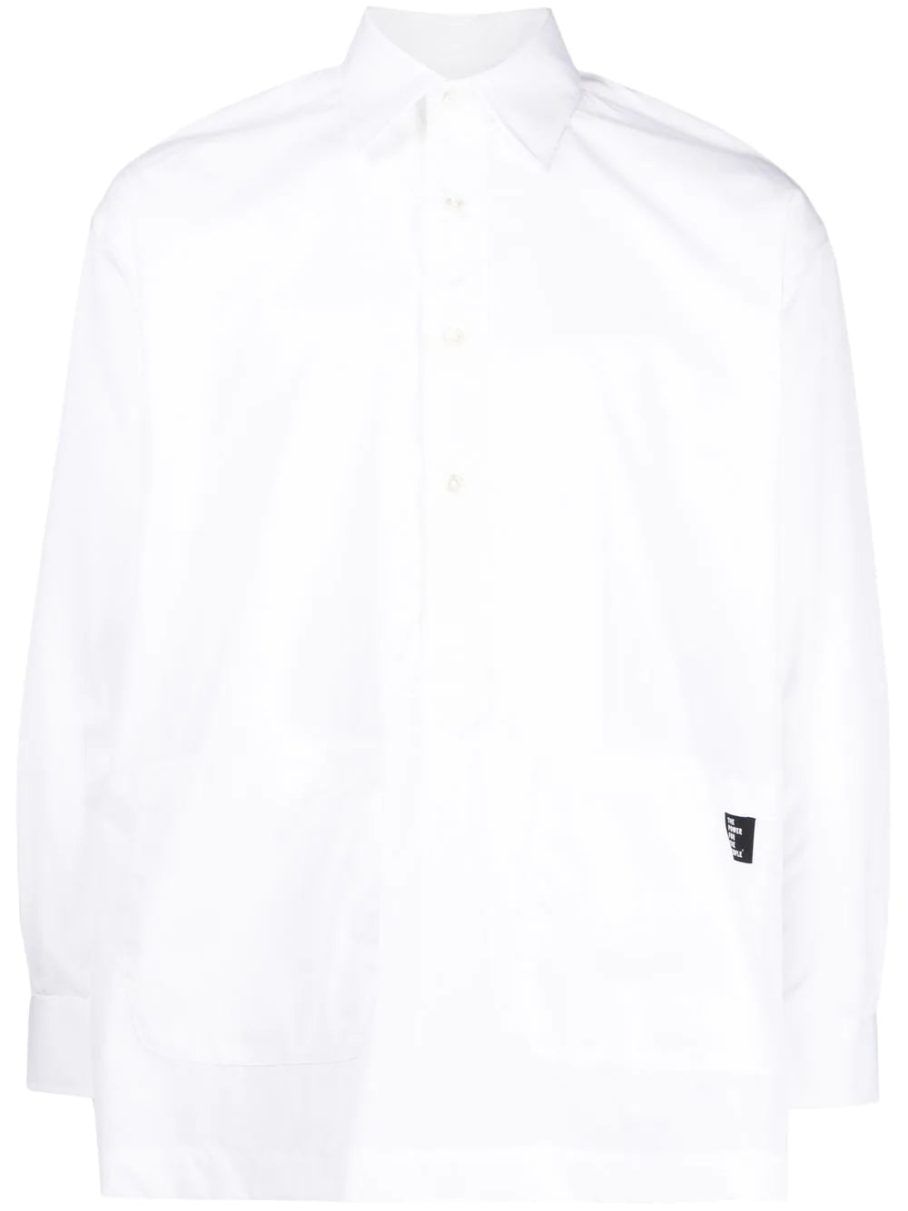 Logo-Patch Detail Shirt