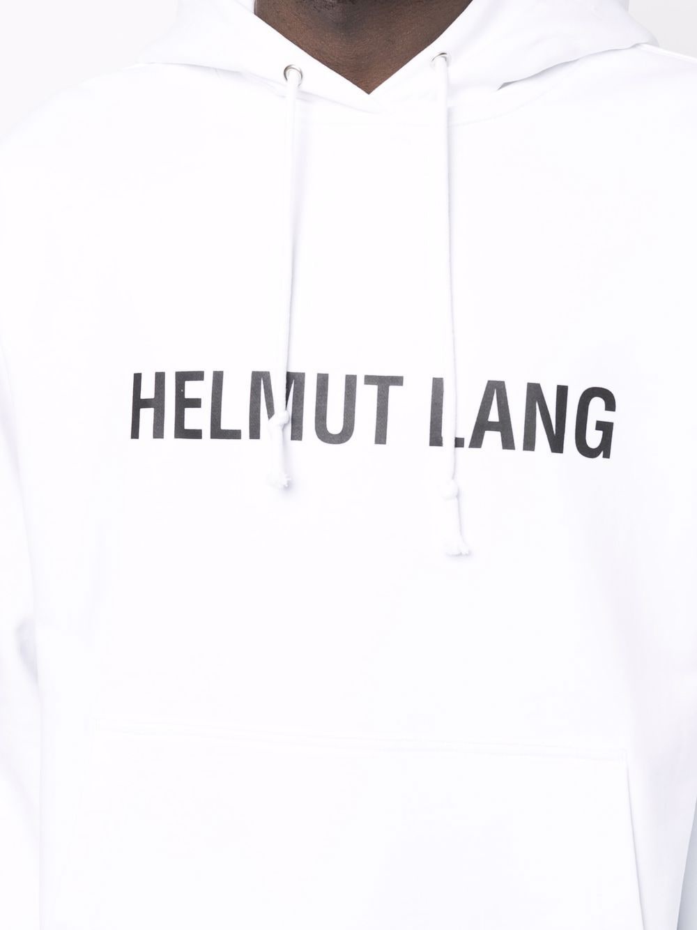 Logo-Print Drawstring Hoodie