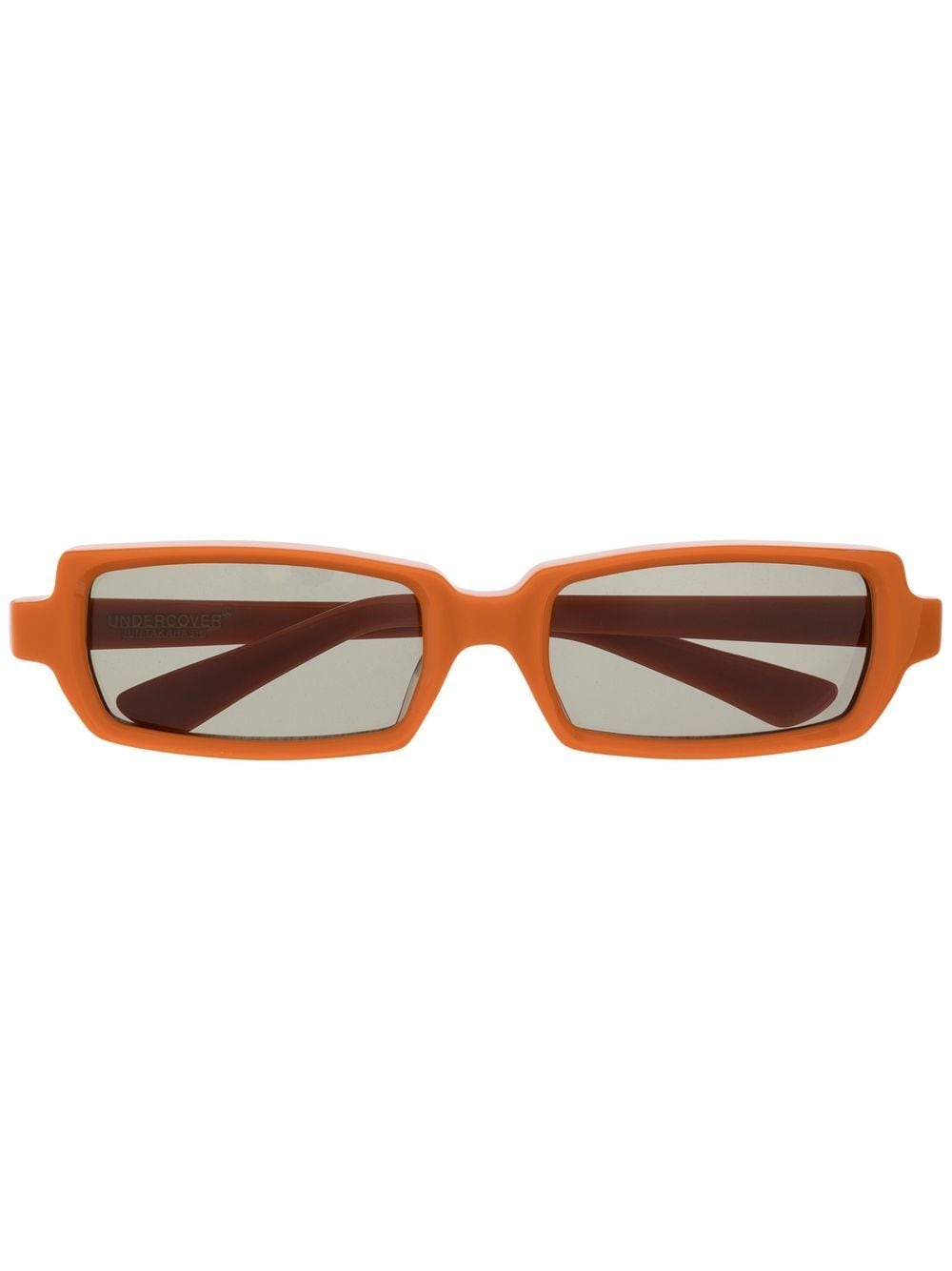 Rectangle-Frame Tinted Sunglasses