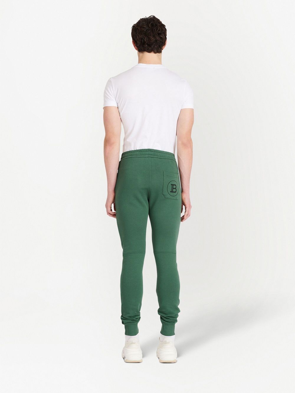 Drawstring Cotton Track Pants