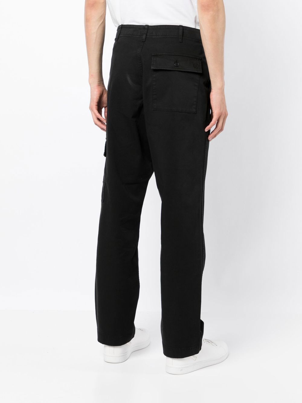 Side Cargo-Pocket Detail Trousers