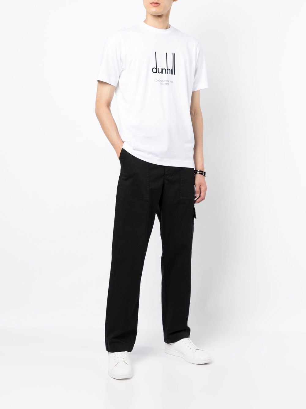 Side Cargo-Pocket Detail Trousers