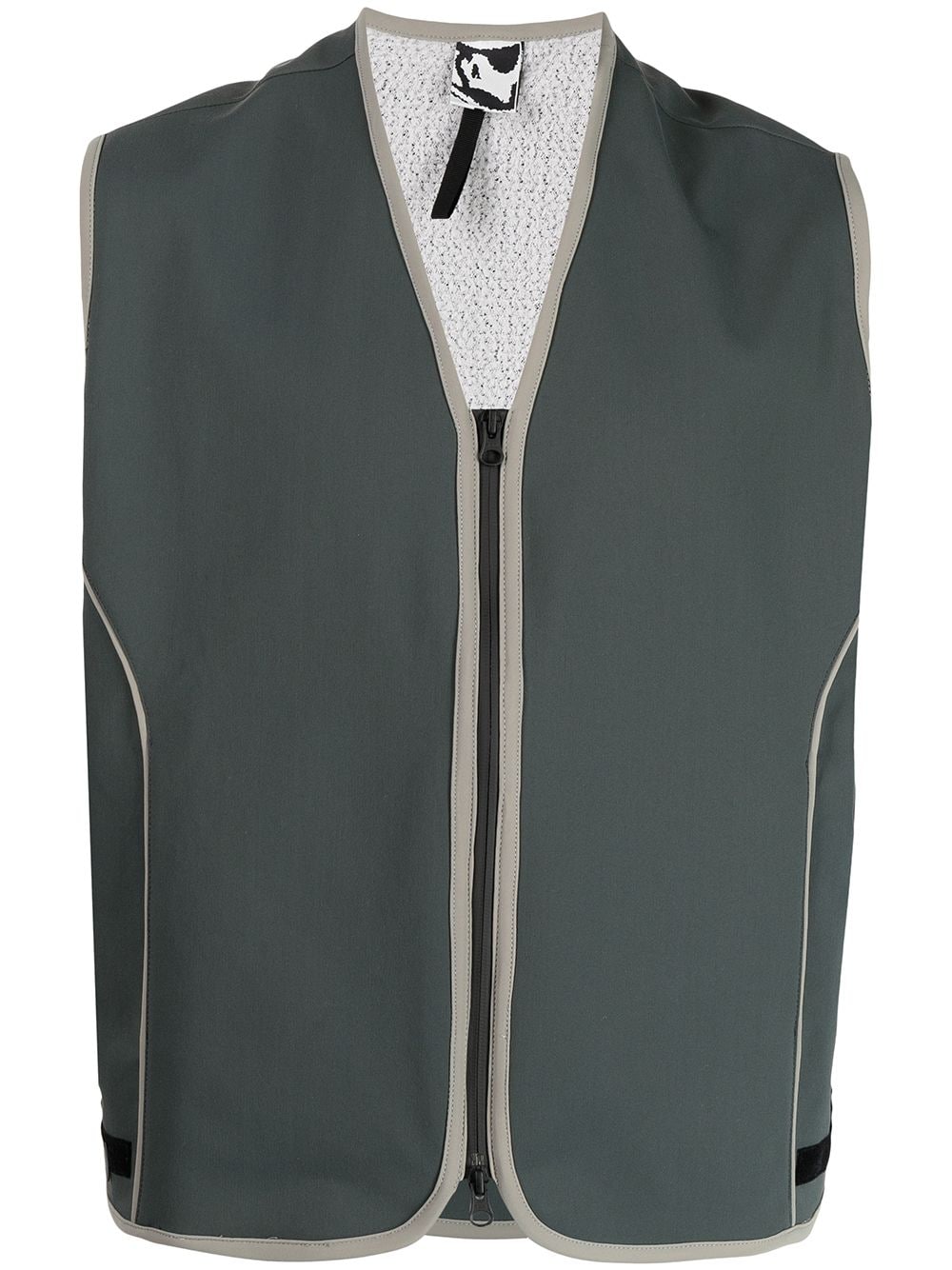 Sleeveless Zip-Up Gilet