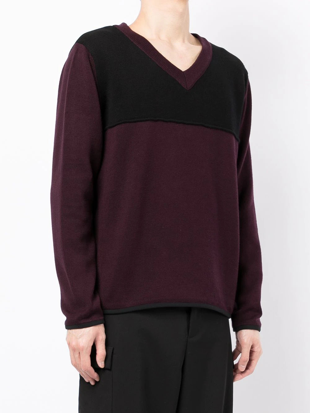 V-Neck Knit Jumper