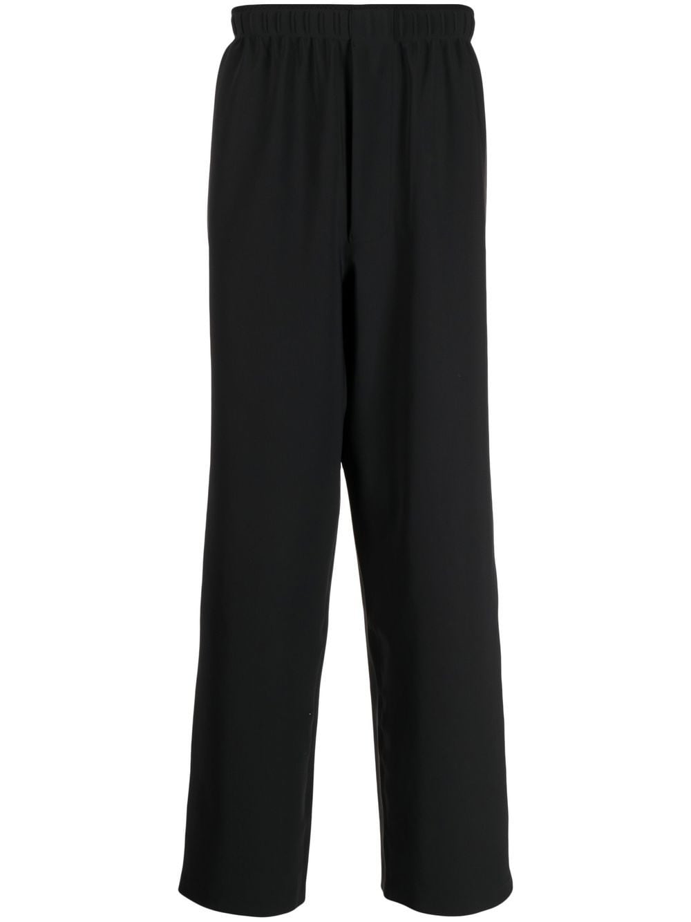 Bonded Straight-Leg Trousers