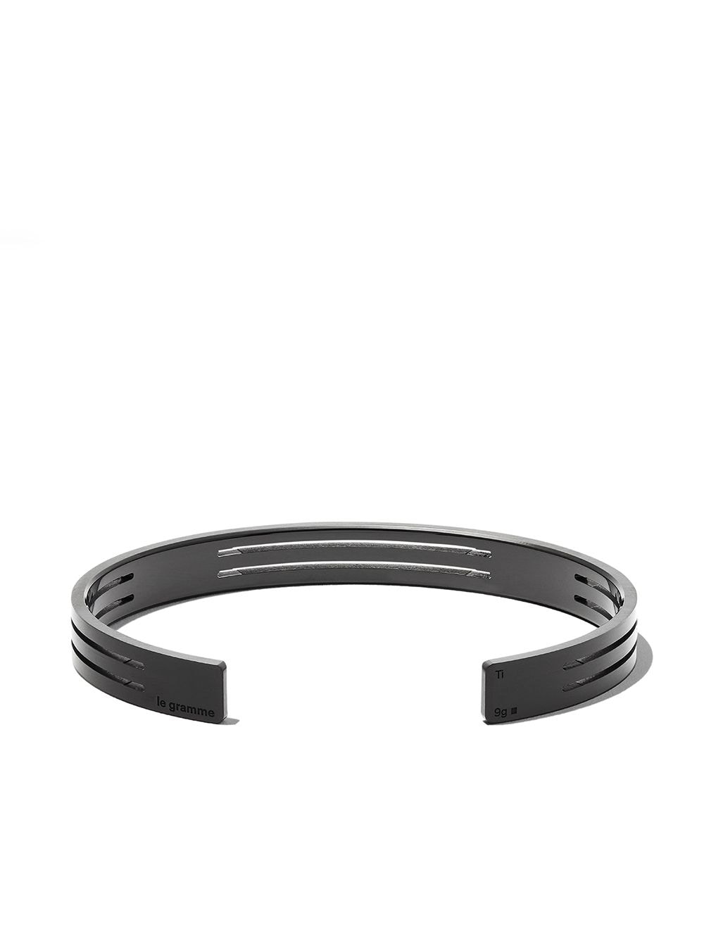 Brushed-Titanium Bangle