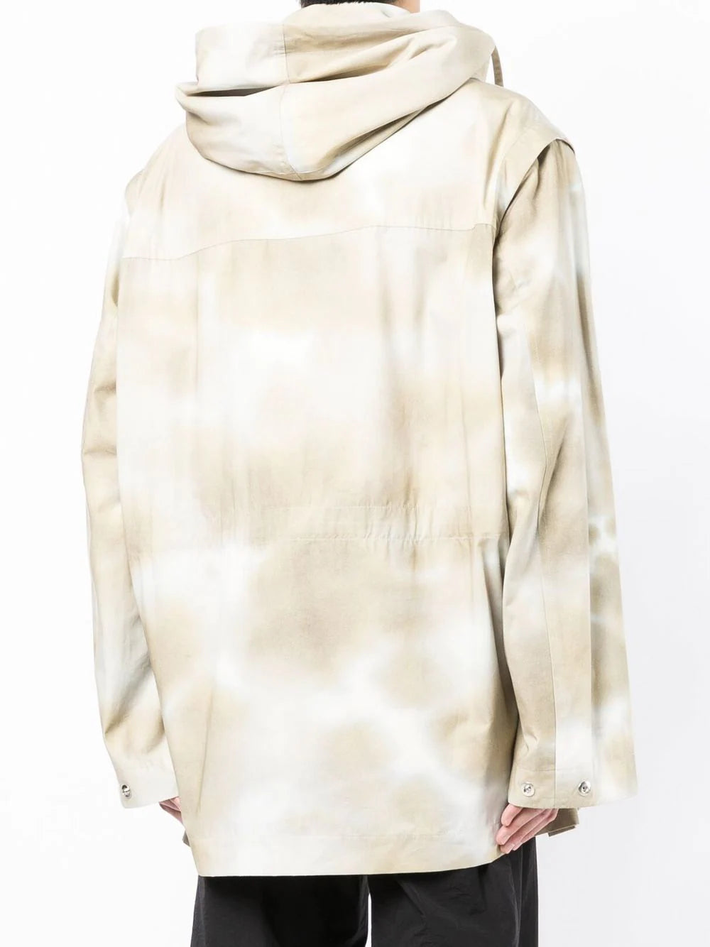 Tie-Dye Hooded Jacket