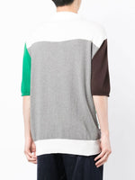 Landscape Intarsia-Knit Shirt