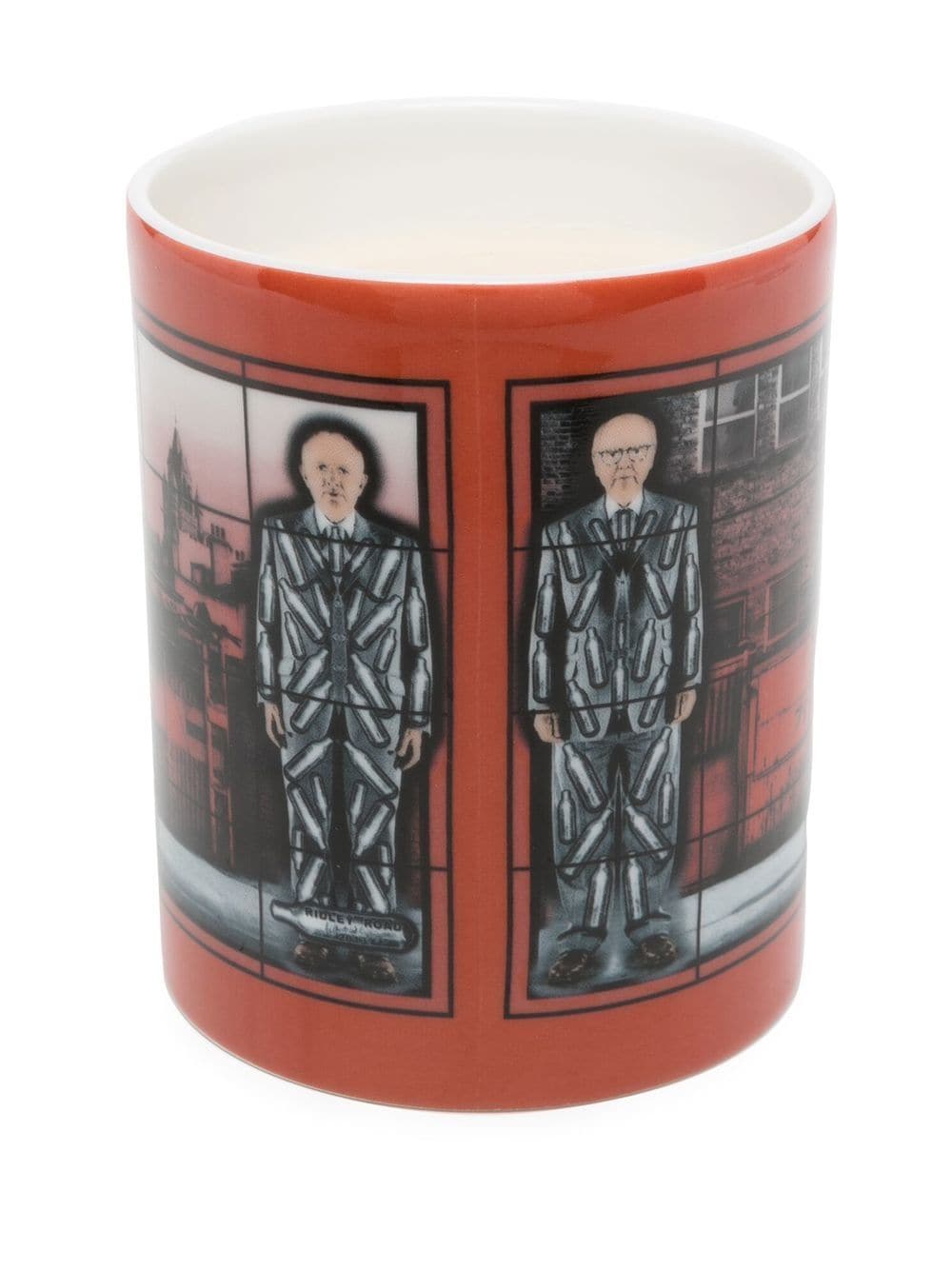 X Gilbert & George 'Red' Candle (700G)