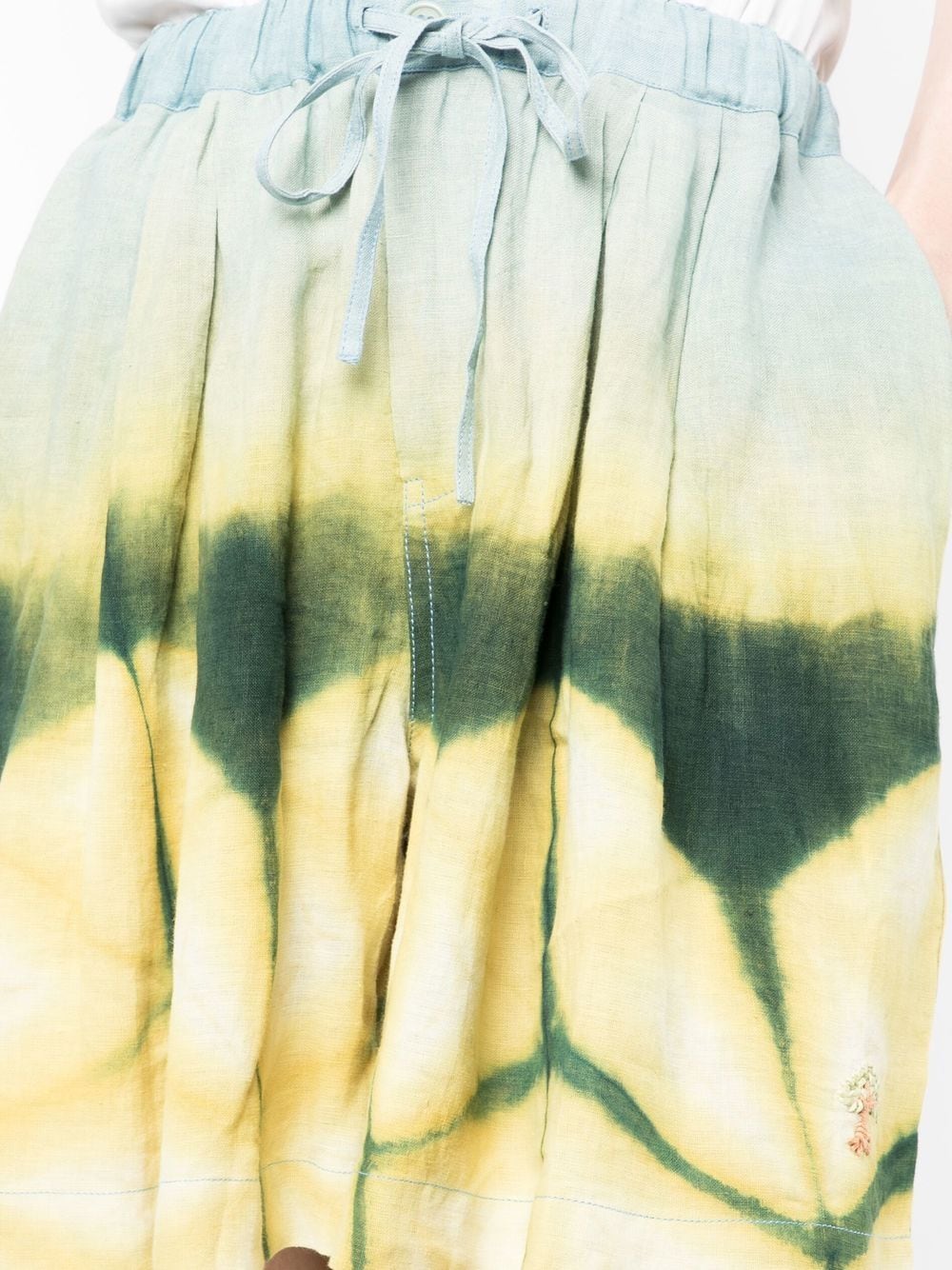 Bridge Tie-Dye Bermuda Shorts