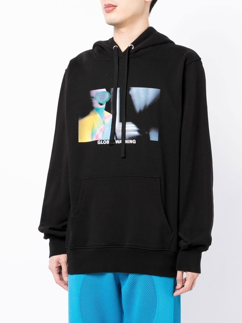 'Global Warming' Drawstring Hoodie