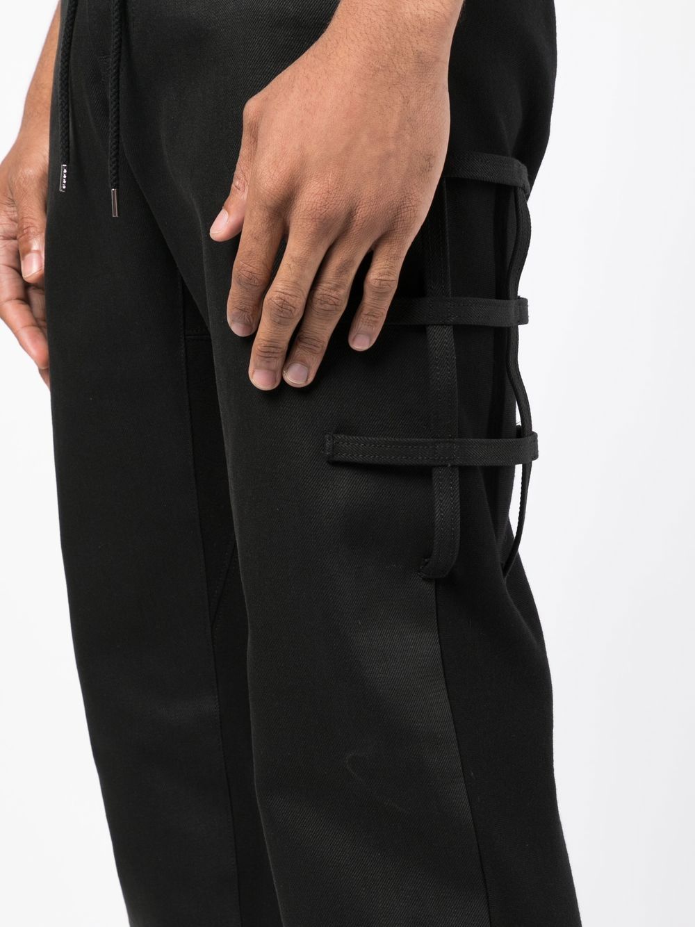 Straight-Leg Drawstring Trousers