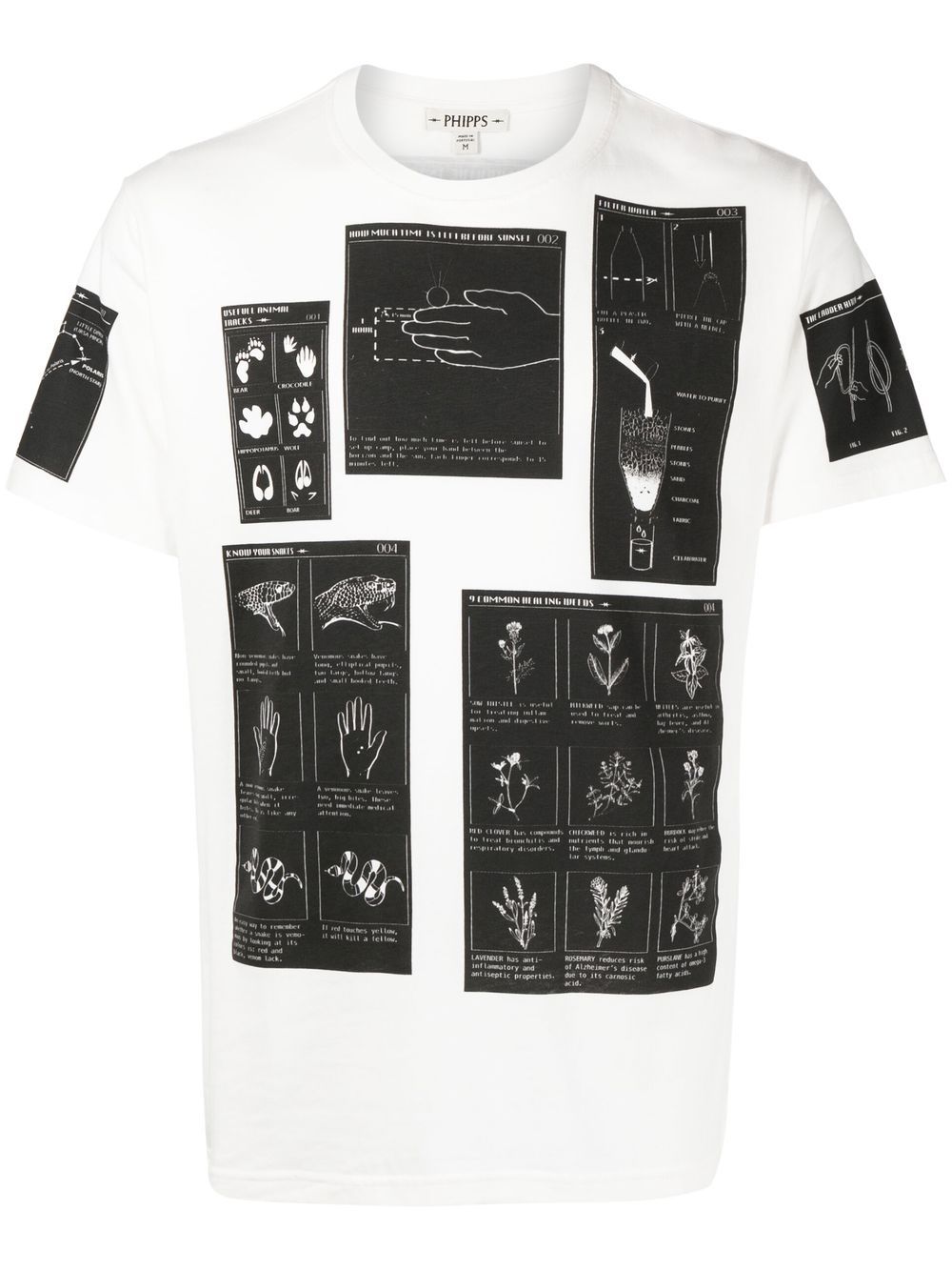 All-Over Graphic-Print T-Shirt