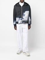 Storm Sky-Print Hooded Jacket