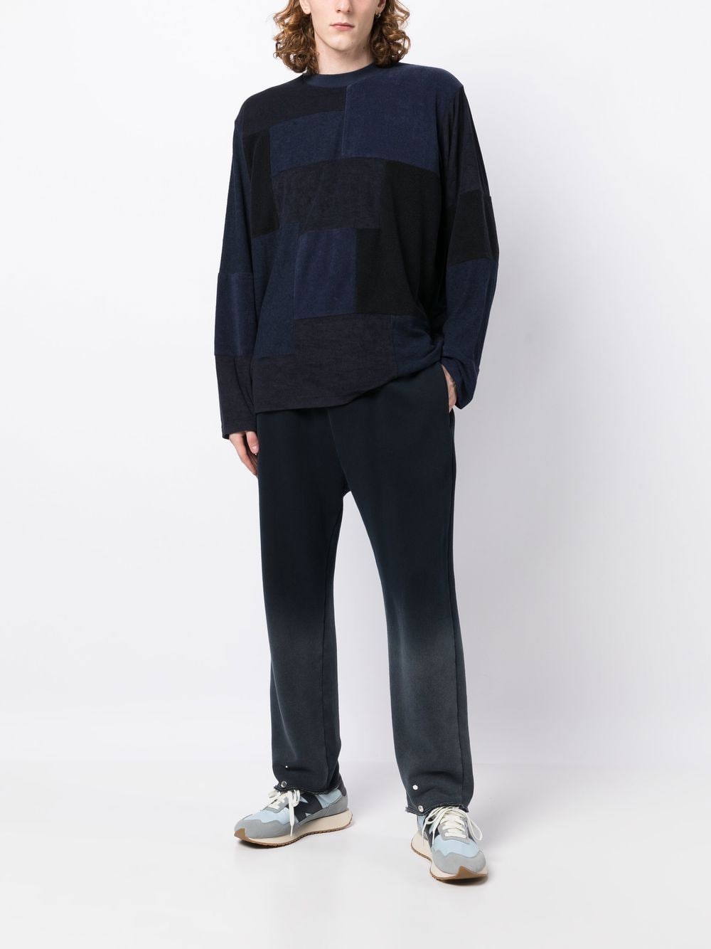 Slouchy Paneled Jumper