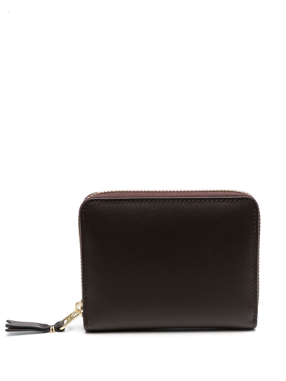 Zip-Up Leather Wallet