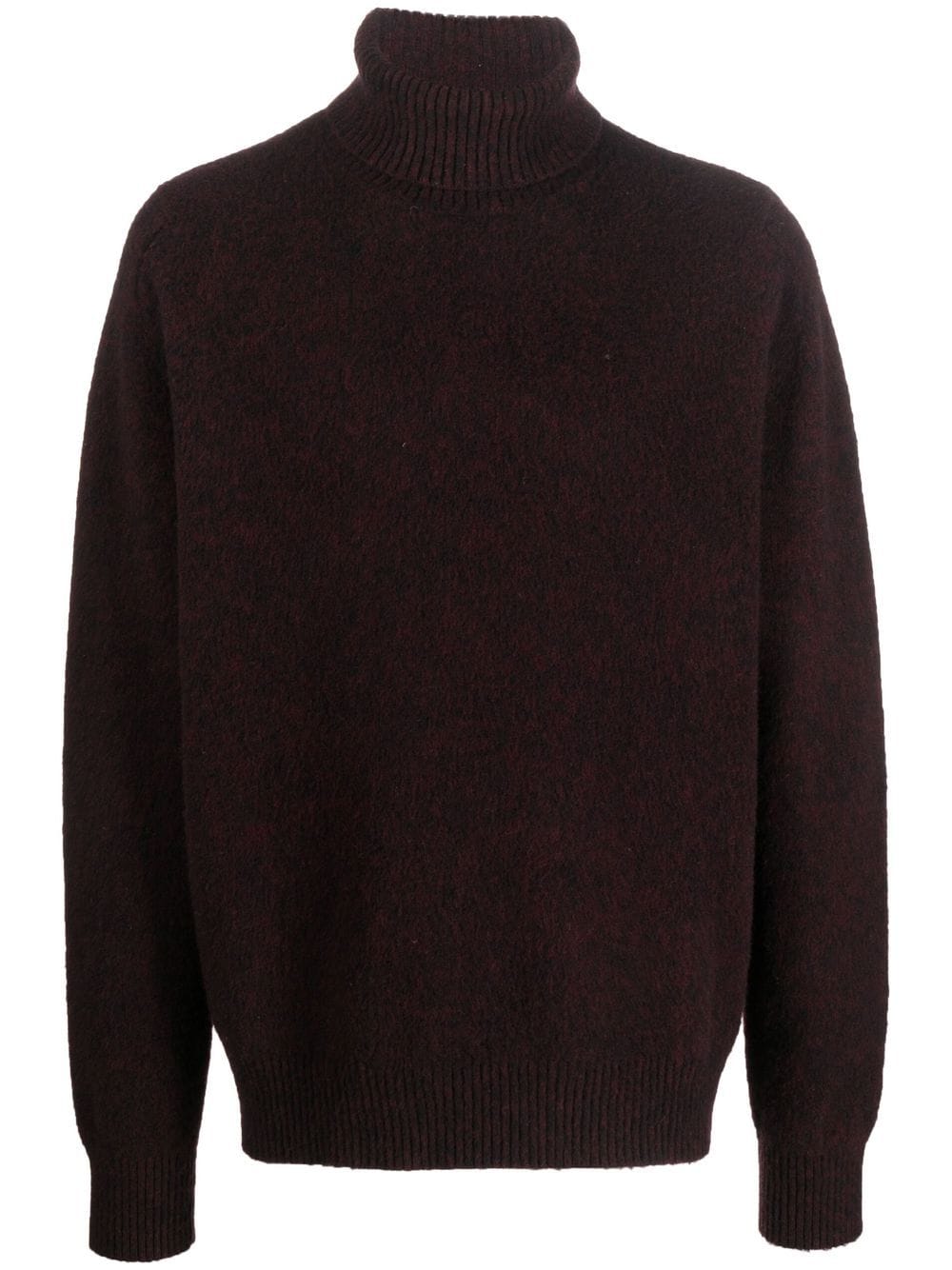 Logo-Knit Roll-Neck Jumper