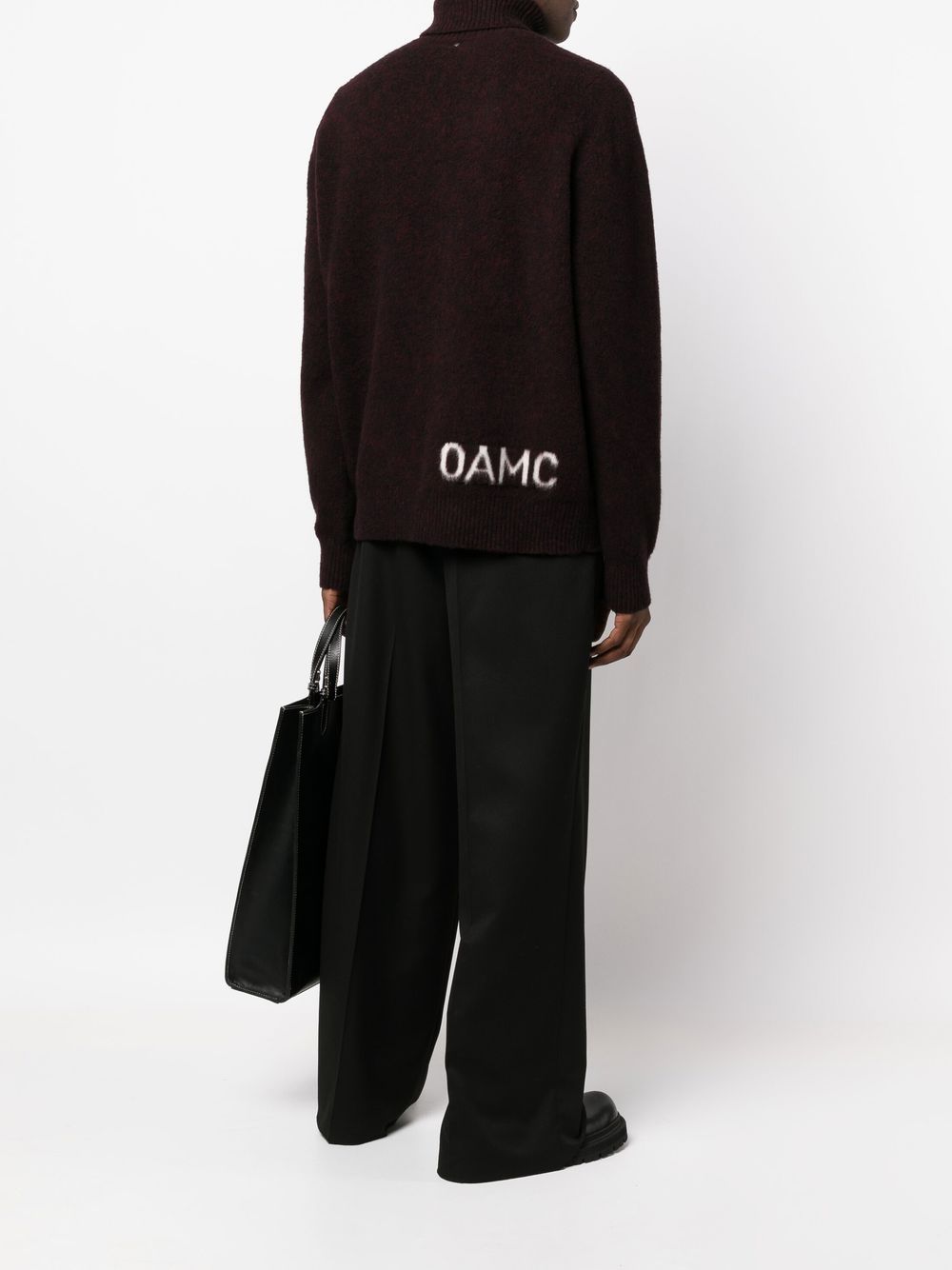 Logo-Knit Roll-Neck Jumper