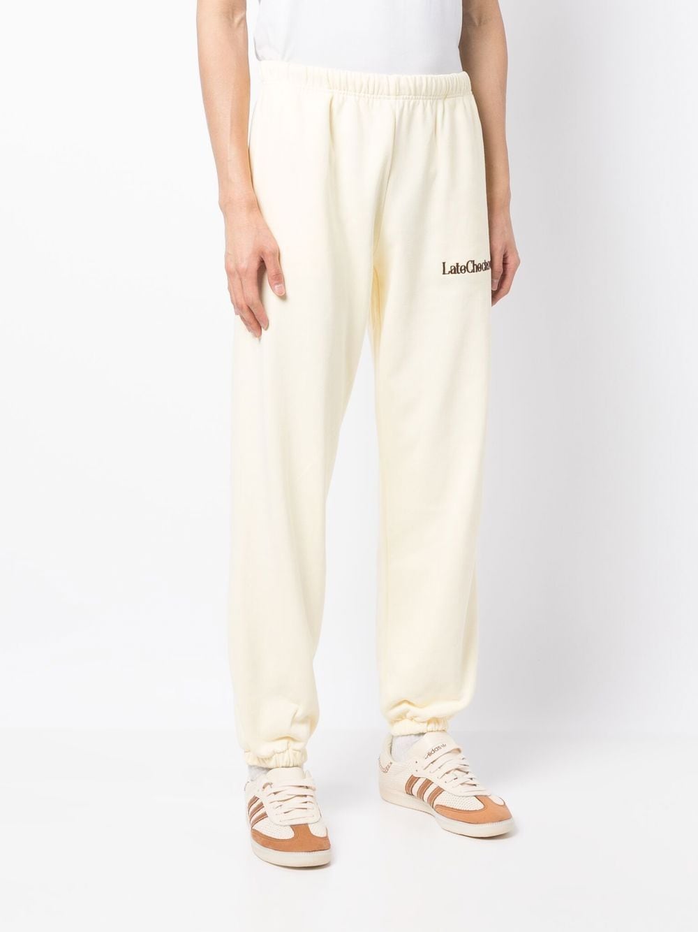 Embroidered-Logo Track Pants