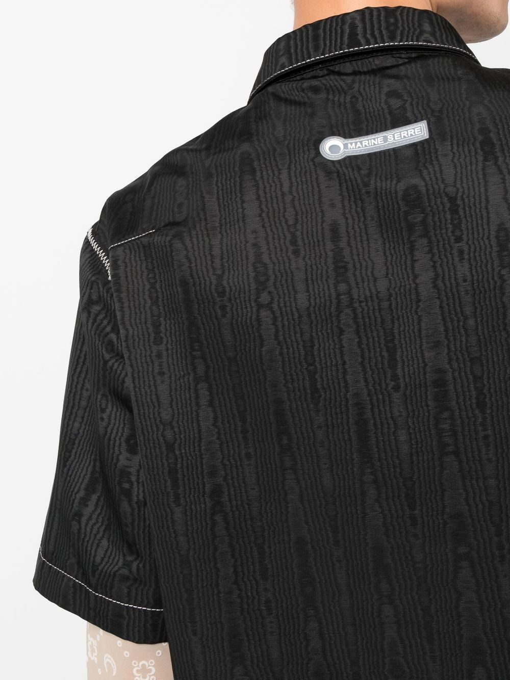 Zip-Up Short-Sleeve Shirt