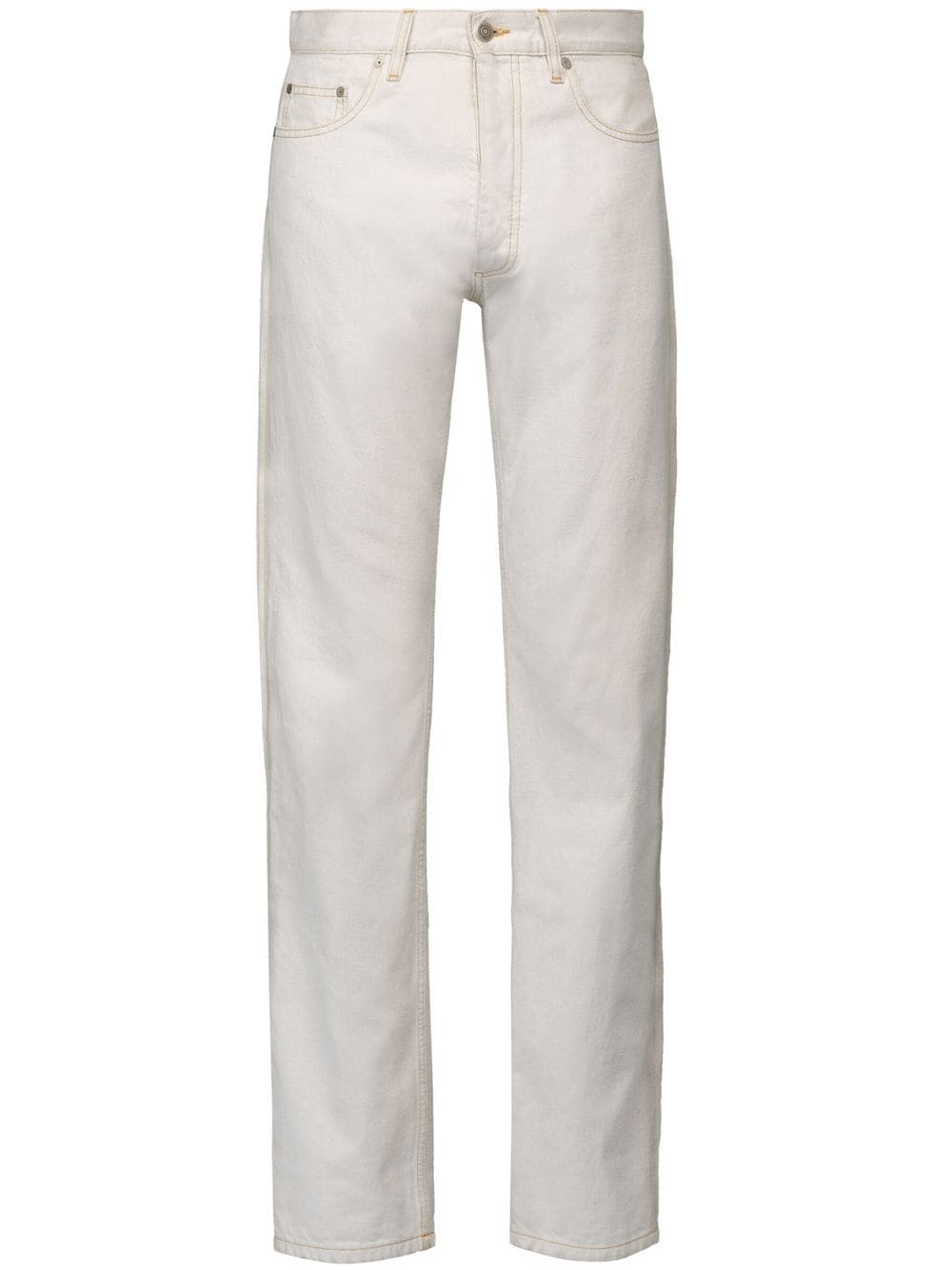 Straight-Leg Mid-Rise Jeans