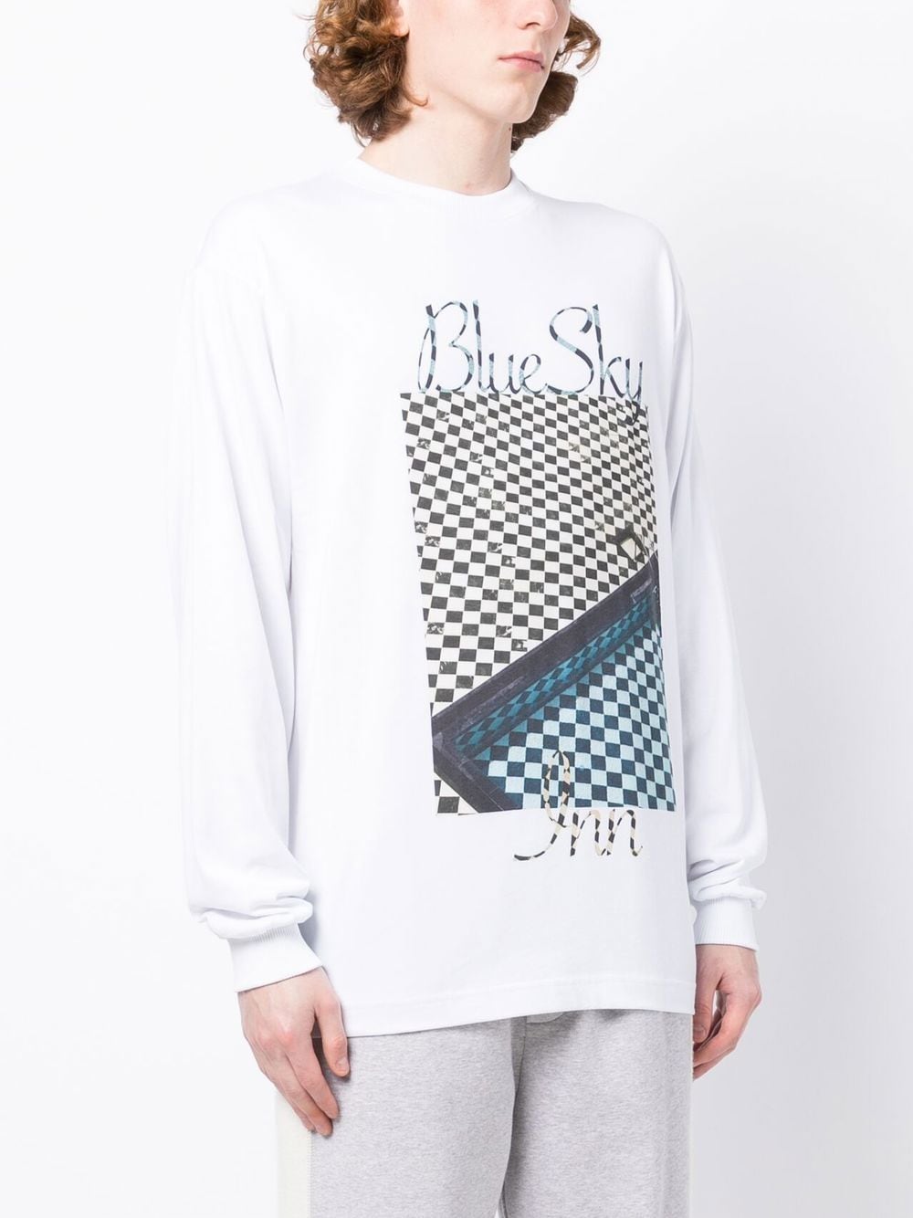 Logo-Print Long-Sleeve T-Shirt