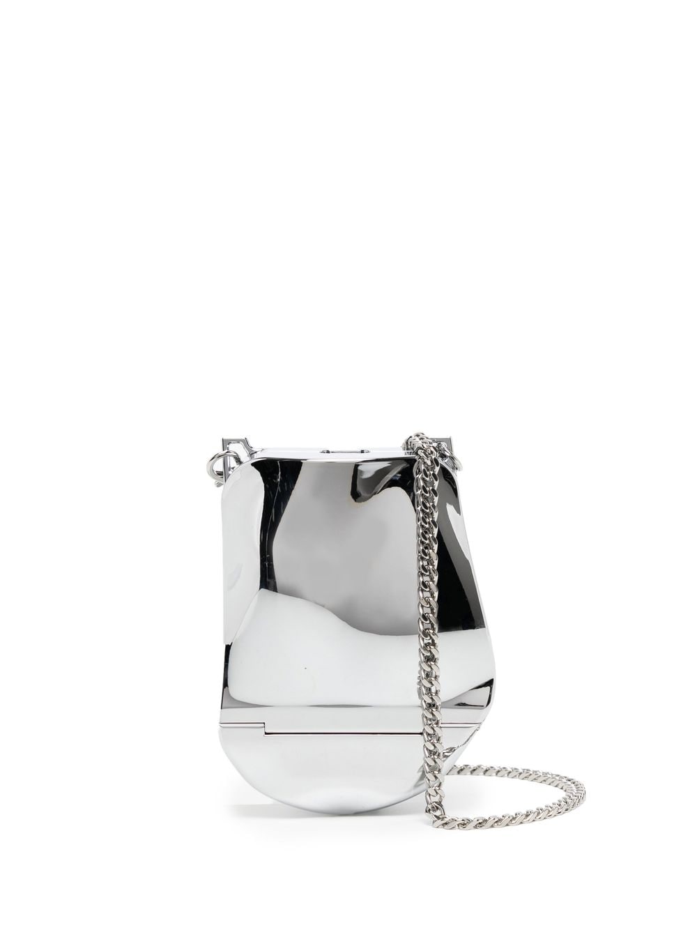 Silver-Tone Mini Bag